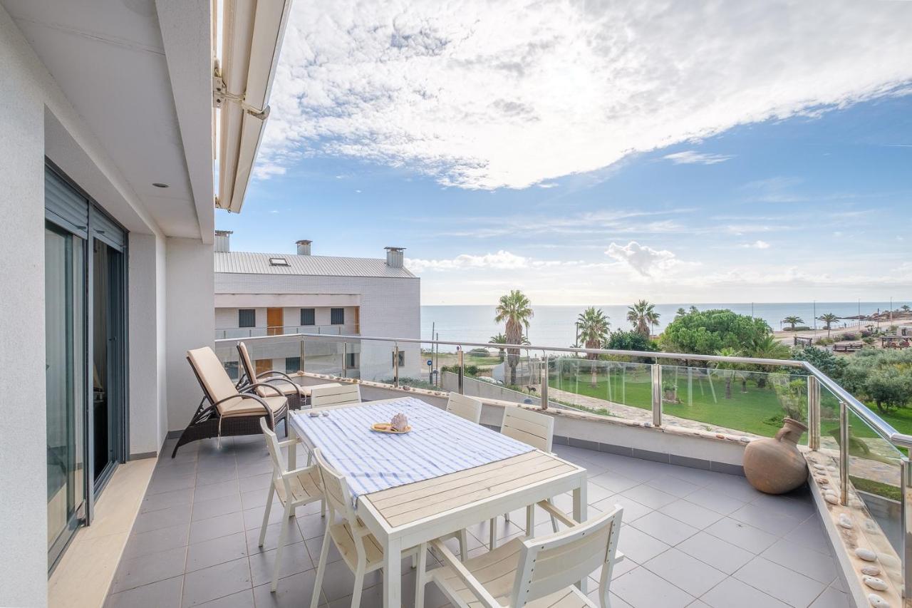 Ático-dúplex geniales vistas al mar Vinarós Esterno foto